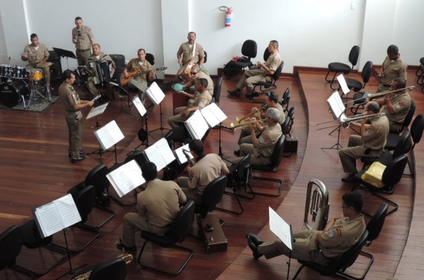 Diteal e PM retomam ensaios da Banda no Complexo Cultural