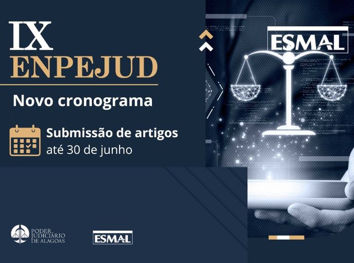 Ainda dá tempo: Enpejud prorroga prazo para envio de artigos sobre IA e Judiciário até 30/06