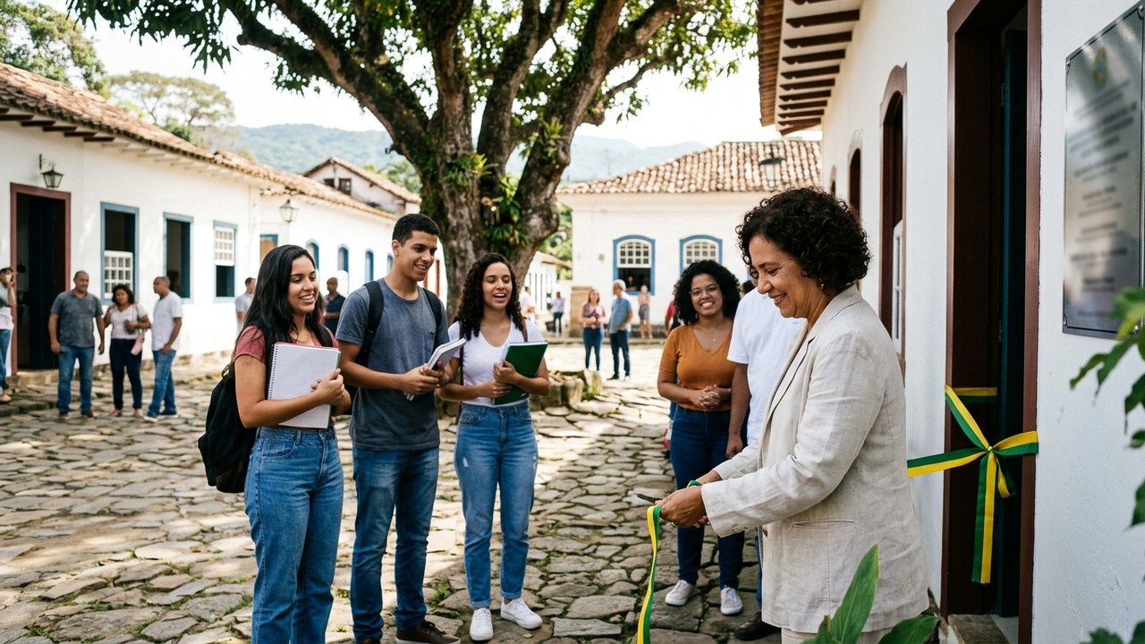 Paraty inaugura polo do Cederj e amplia oferta de graduações semipresenciais no Rio