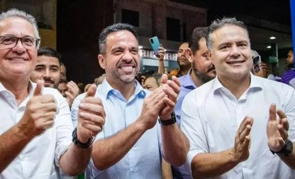 Renan Calheiros, Paulo Dantas e Renan Filho. - Foto: Reprodução