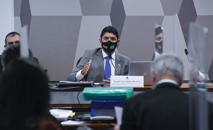 Wagner Rosário presta depoimento à CPI da Pandemia Wagner Rosário presta depoimento à CPI da Pandemia