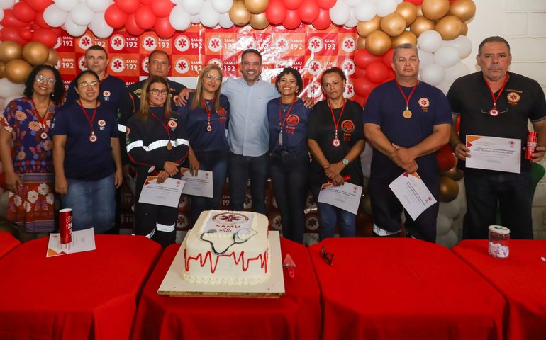 Paulo Dantas anuncia construção de nova sede do Samu durante festa pelos 20 anos da instituição