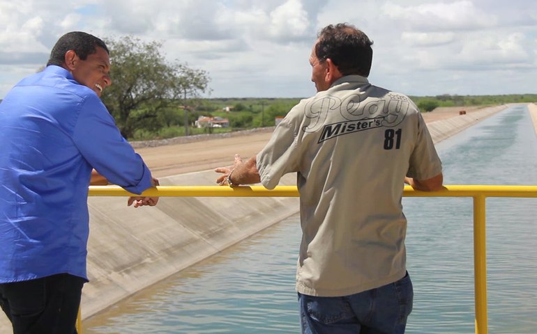 Júlio Cezar grava no Canal do Sertão e promete dar continuidade aos bons resultados do governo