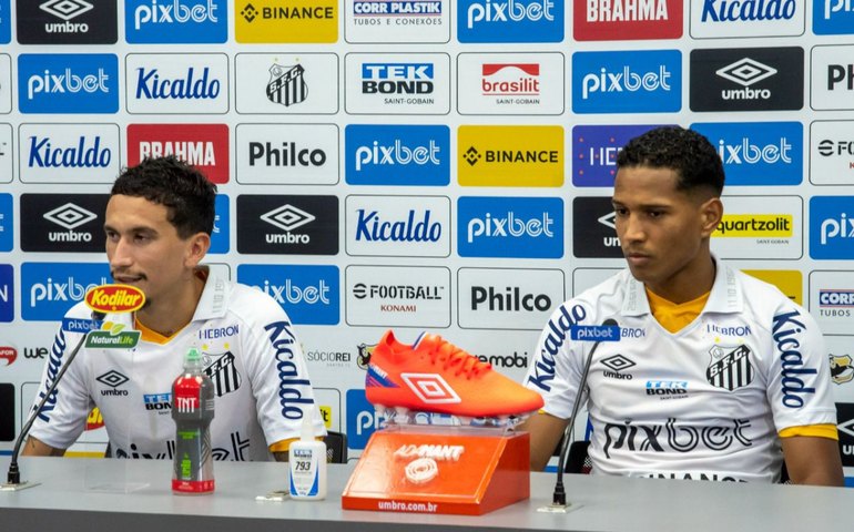 João Lucas atenua pressão por solução na lateral direita do Santos: ‘Vim ajudar’