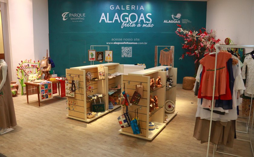 Artesanato Alagoano ganha novo espaço em shopping de Maceió