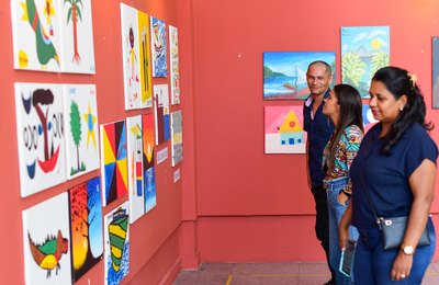 Sesau apoia exposição ‘Imagens do Inconsciente’ que apresenta trabalhos de usuários dos Caps