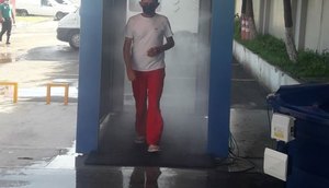 tunel desinfectante