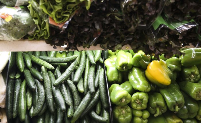Verduras e legumes