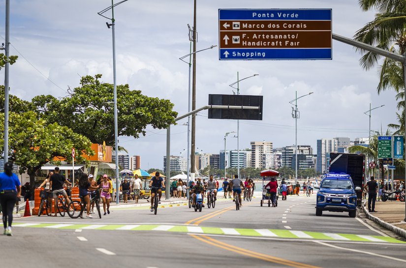 Rua Aberta movimenta economia e oferece diversão e lazer a maceioenses e turistas