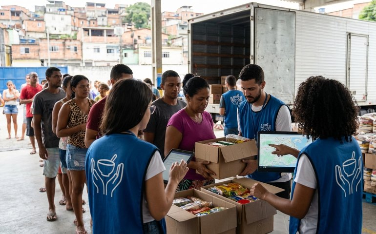 Natal sem fome: tecnologia leva solidariedade a famílias invisíveis nas estatísticas
