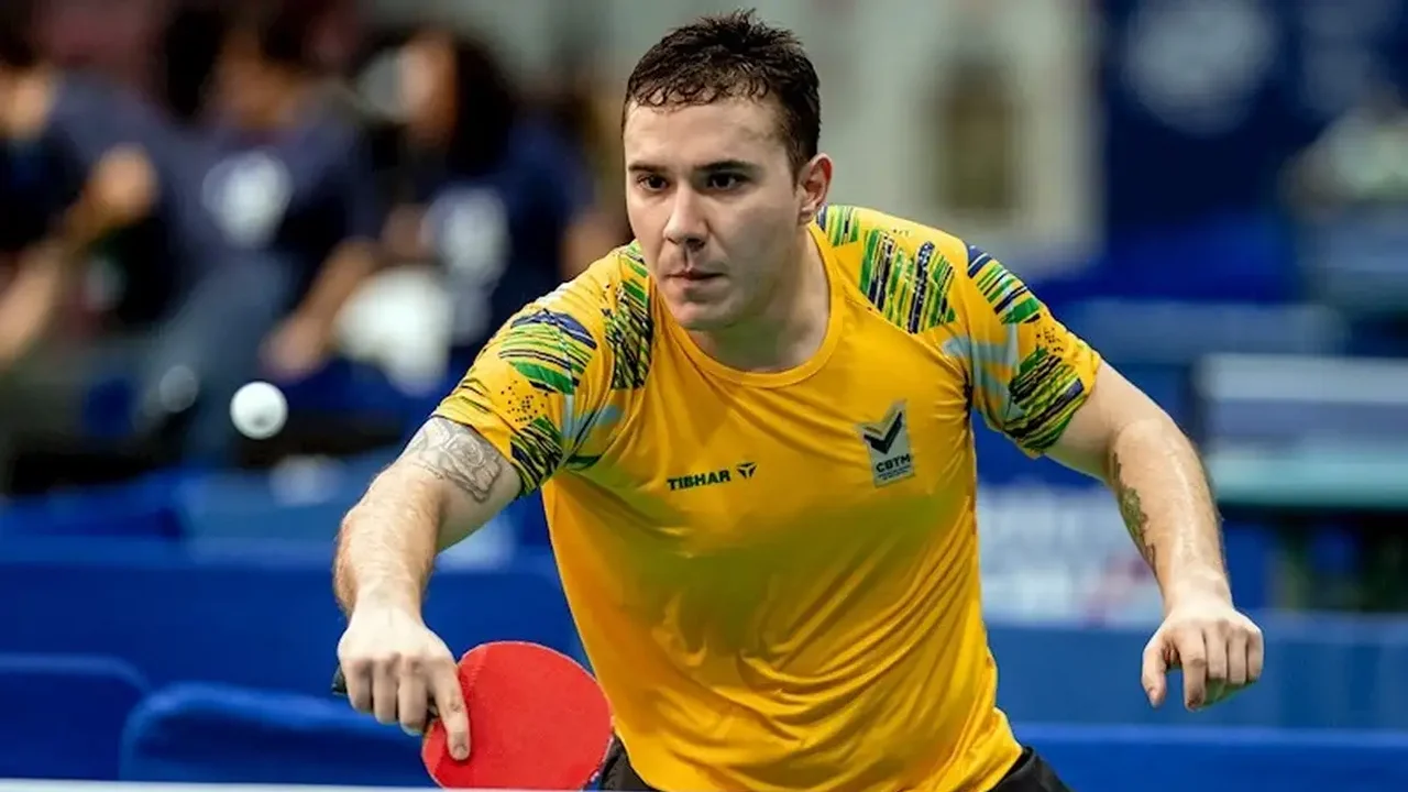 Parapan de Santiago: brasileiros sobram no 1º dia do tênis de mesa