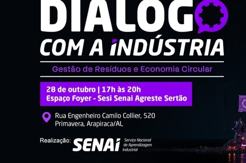SENAI reúne setor industrial para discutir soluções sustentáveis em Arapiraca