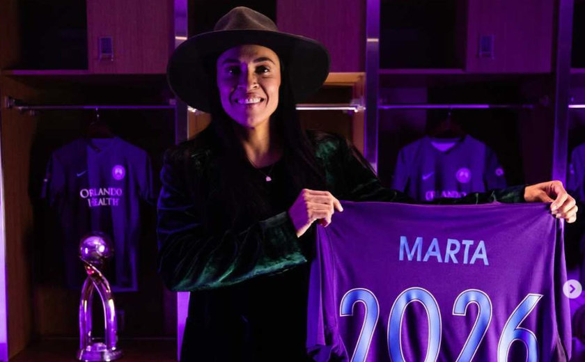 Marta frustra Corinthians e anuncia renovação com Orlando Pride até 2026