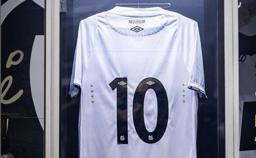 Santos 'guarda' camisa 10 em armário até o retorno do clube para a Série A do Brasileiro
