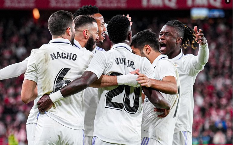 Rodrygo marca, Benzema faz hat-trick e Real Madrid derrota o Almería no Espanhol
