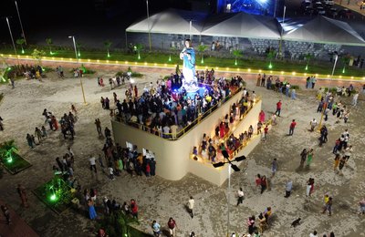 Prefeito Jorge Galvão inaugura Mirante da Fé em Jundiá em momento de muita devoção e presença da comunidade
