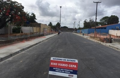 Obras do Eixo Cepa serão retomadas em janeiro de 2019