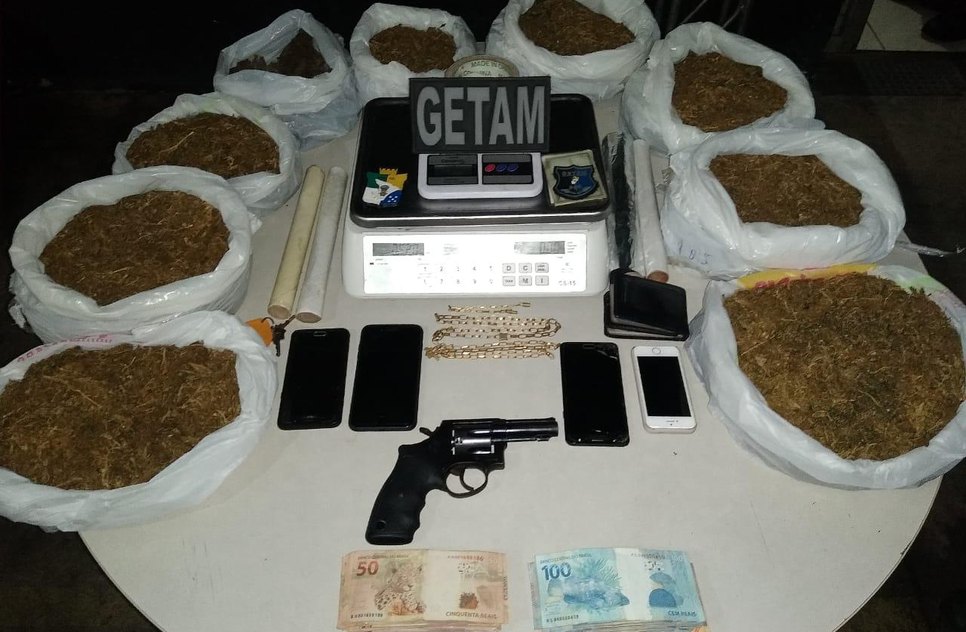 maconha apreendida