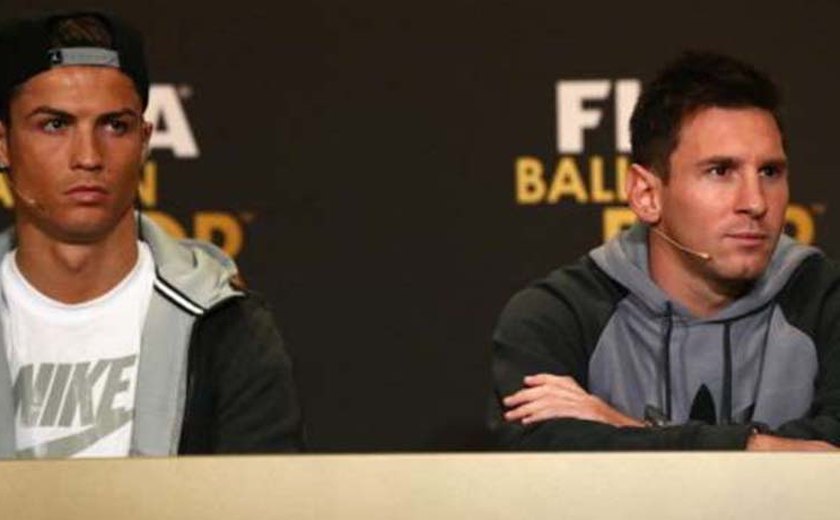 Messi é ‘fantástico’ como jogador e profissional, diz Cristiano Ronaldo