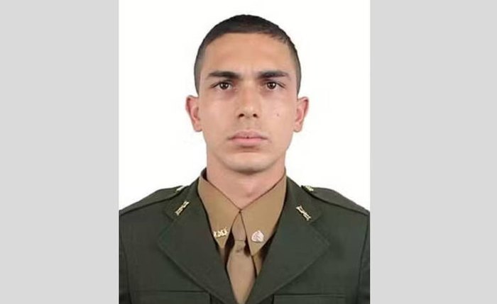 Sargento Nícolas Martins morreu durante exercício militar com tanque