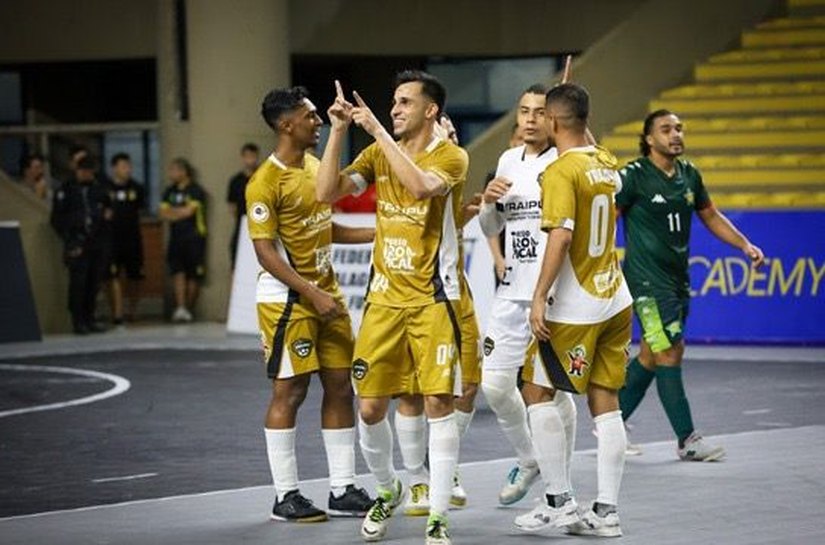 Taça Brasil de Futsal: Traipu goleia a Portuguesa e assume liderança do grupo A