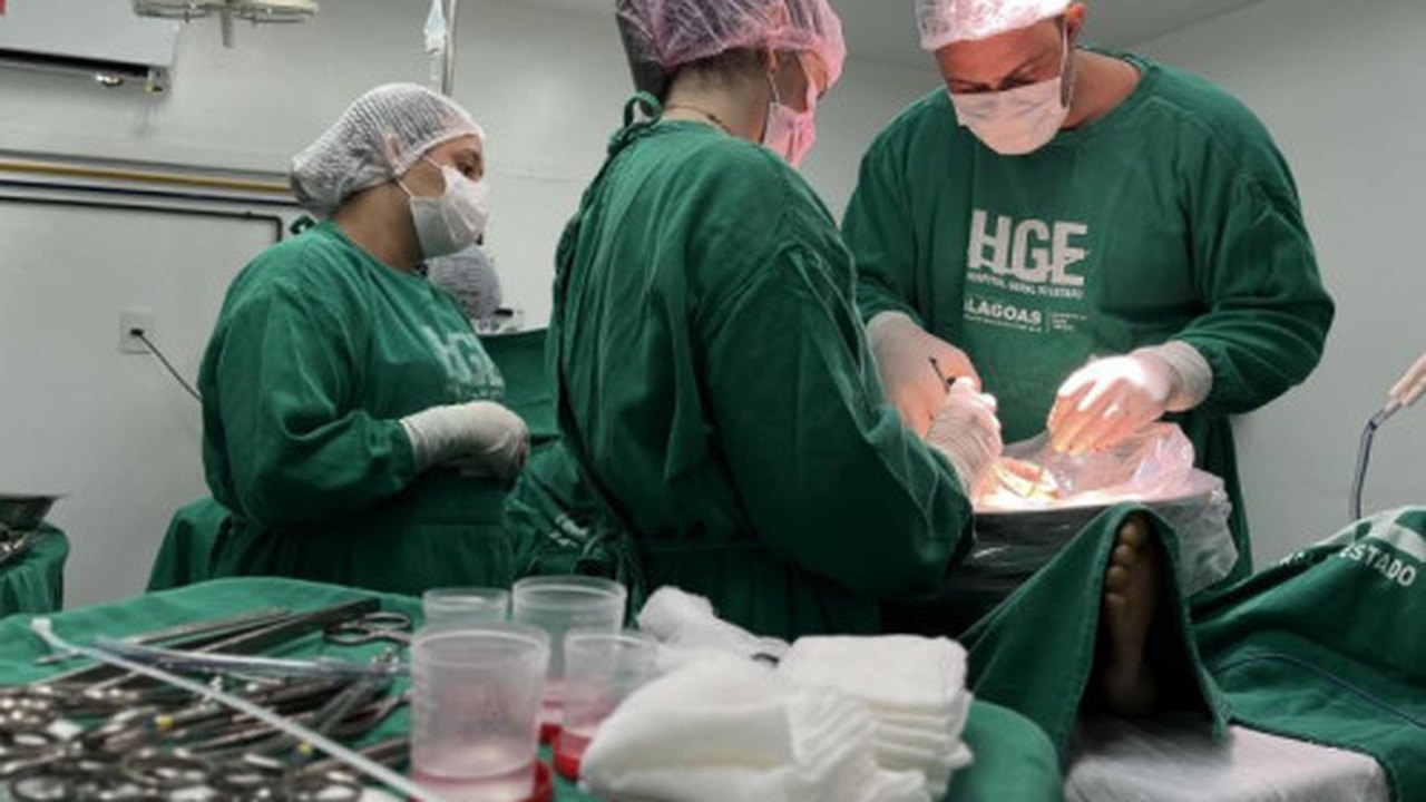 Central de Transplante de Alagoas promove treinamento sobre perfusão de órgãos no HGE