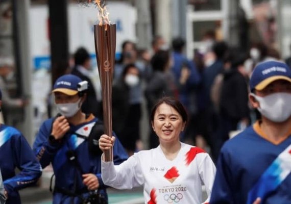 Japão confirma o primeiro caso de covid-19 no revezamento da tocha olímpica