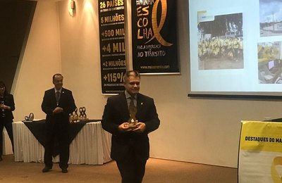 Campanha Maio Amarelo do Detran/AL recebe homenagem a nível nacional