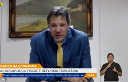 Ministro Haddad afirma que reforma tributária é prioridade do governo