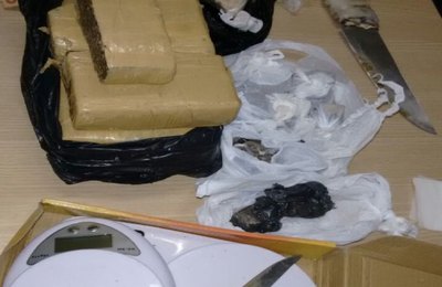 Traficante é preso com mais de três quilos de maconha em Maceió