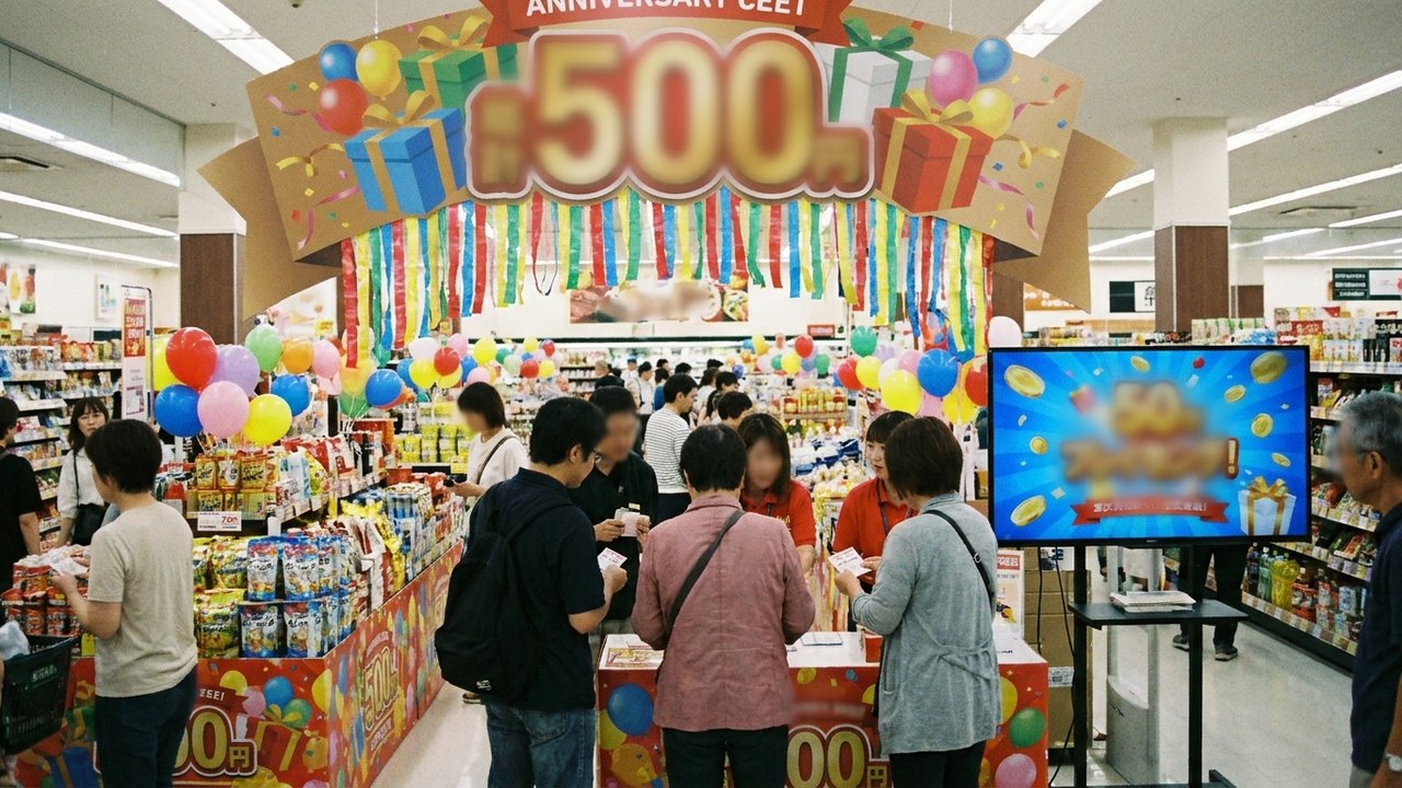 Rede de supermercados celebra aniversário com ofertas e 500 prêmios instantâneos de R$ 300