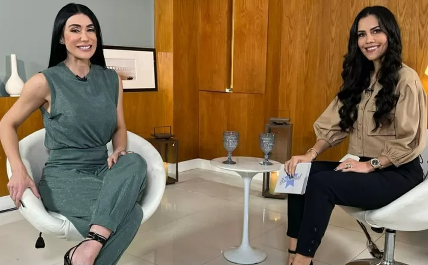 Michelle Barros diz em entrevista que sonho era ter programa na Globo