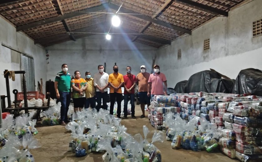Craíbas: MVV doa 250 cestas básicas com kits de higiene contra a COVID-19
