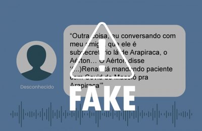 É falso áudio sobre transferência de pacientes para Arapiraca e superlotação do HGE