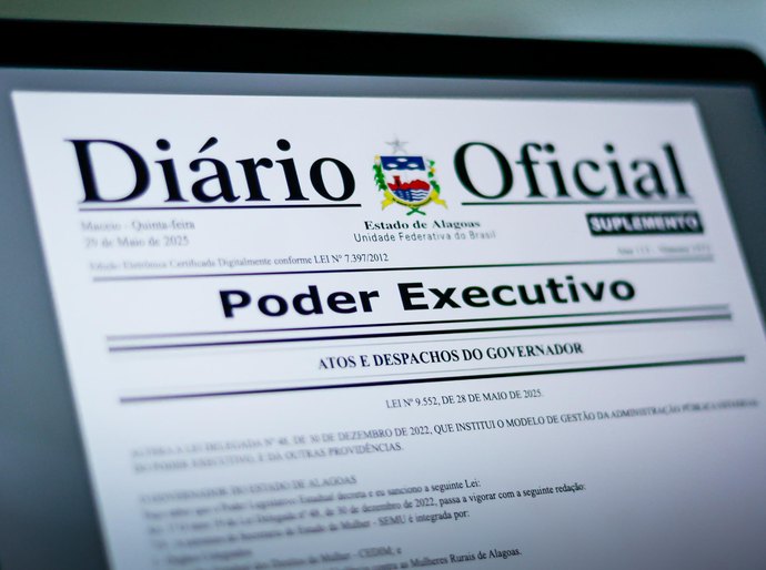 Governo de Alagoas altera Lei Delegada, reestrutura pastas e cria as secretarias da Mulher e dos Direitos Humanos