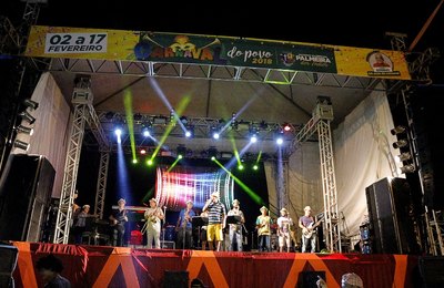 Carnaval do Povo 2018 encerrará a terça-feira com bailinho, frevo e muito axé, em Palmeira    