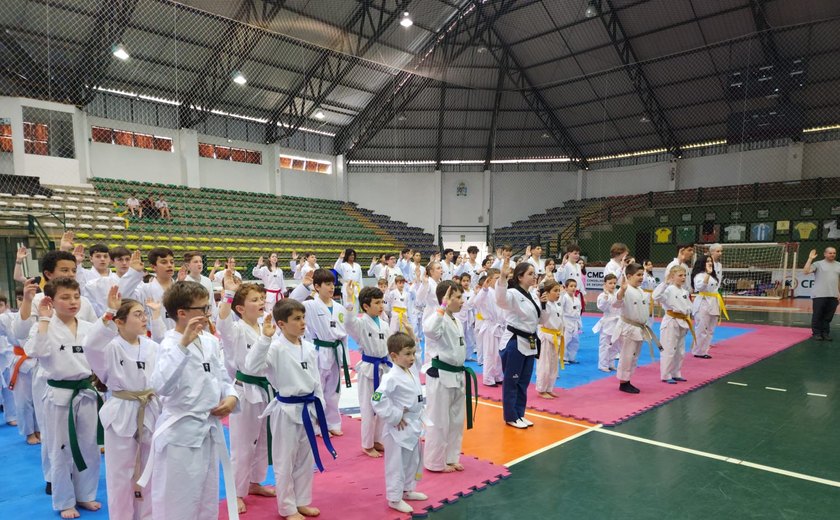 Festival Nacional de Taekwondo acontece neste final de semana em Gramado