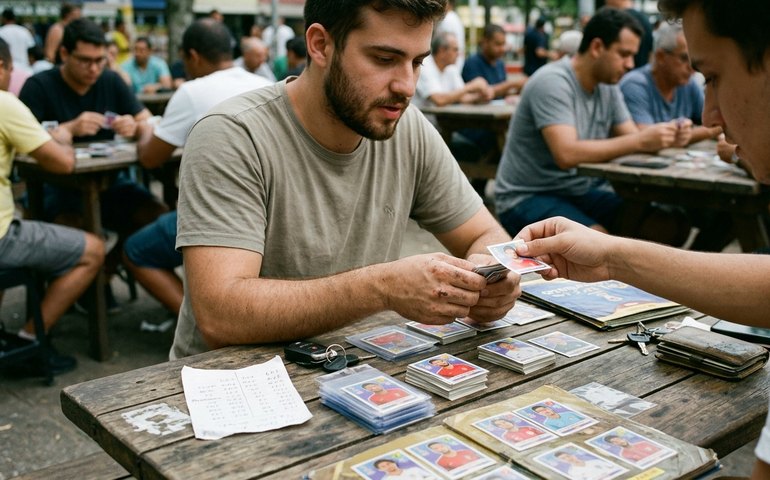 Completar álbum da Copa pode custar R$ 6,2 mil, mas trocas podem reduzir valor para R$ 1,5 mil