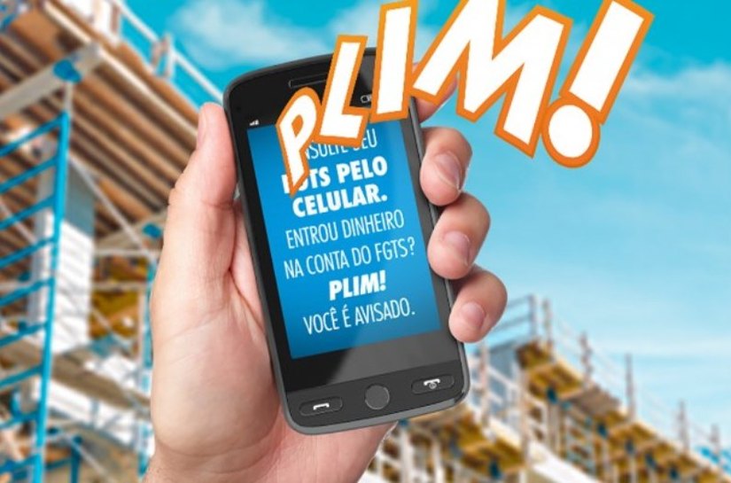 Mais de dez milhões de trabalhadores já recebem extrato do FGTS via sms