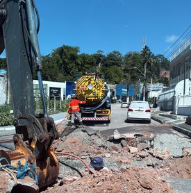 Seminfra desobstrui 622 metros de galerias durante ações de manutenção em julho