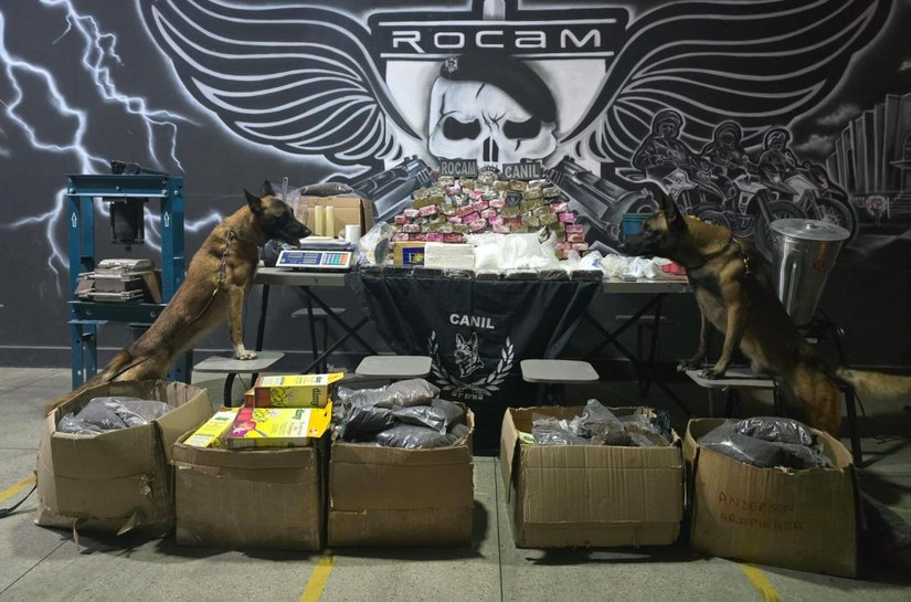 PM apreende mais de 50 quilos de drogas após ação em Arapiraca