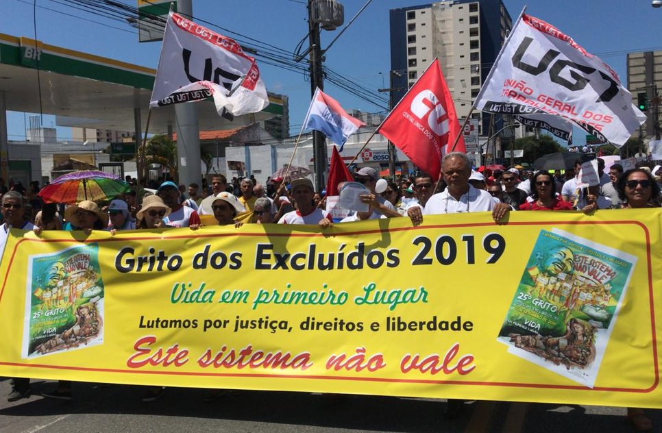GRITO DOS EXCLUÍDOS 2019 / Foto: Jessika Cruz/TV Atalaia