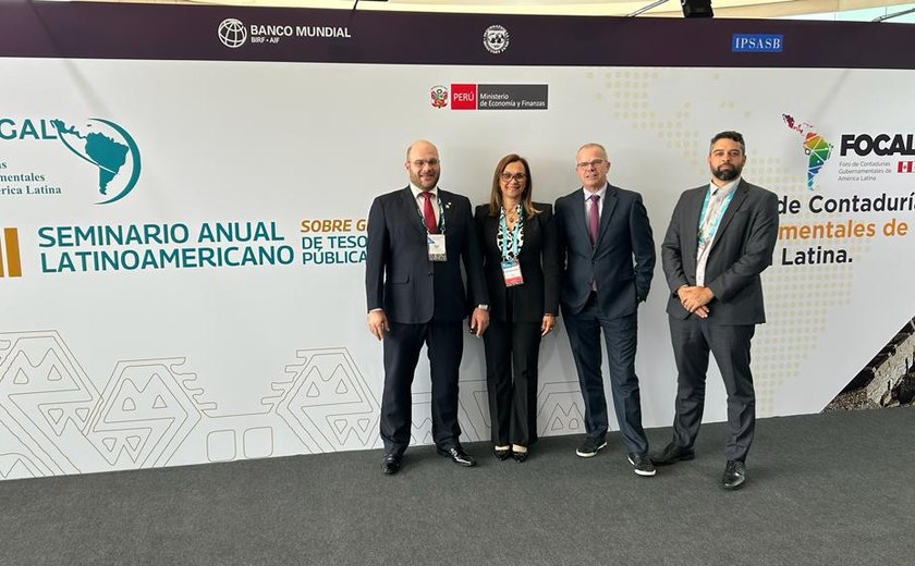 Alagoas marca presença no XIII seminário sobre Gestão do Tesouro Público no Peru