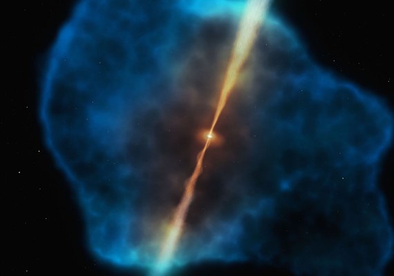 Astrônomos descrevem sinal que demorou mais de 13 bilhões de anos para chegar à Terra