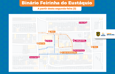 Feirinha do Eustáquio Gomes terá trânsito modificado na segunda (3); confira