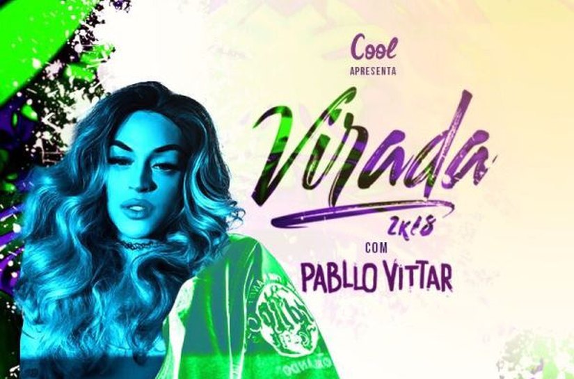 Pabllo Vittar é atração principal do Réveillon Virada 2018