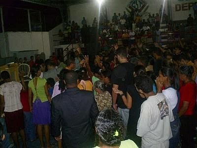 Congresso de jovens e adolescentes no Vergel em 2008