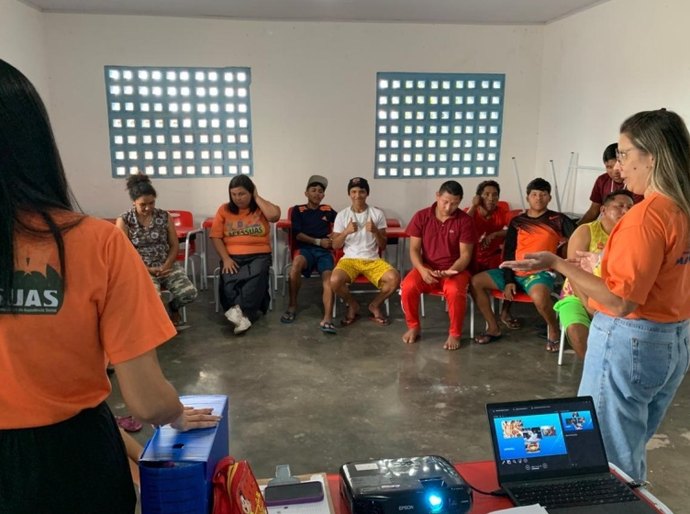 Acessuas Trabalho inicia nova turma com migrantes indígenas venezuelanos