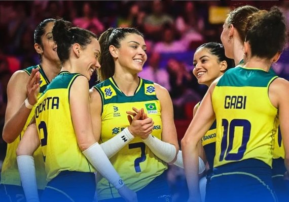 Brasil exalta 'energia em quadra' para manter invencibilidade na Liga das Nações de vôlei