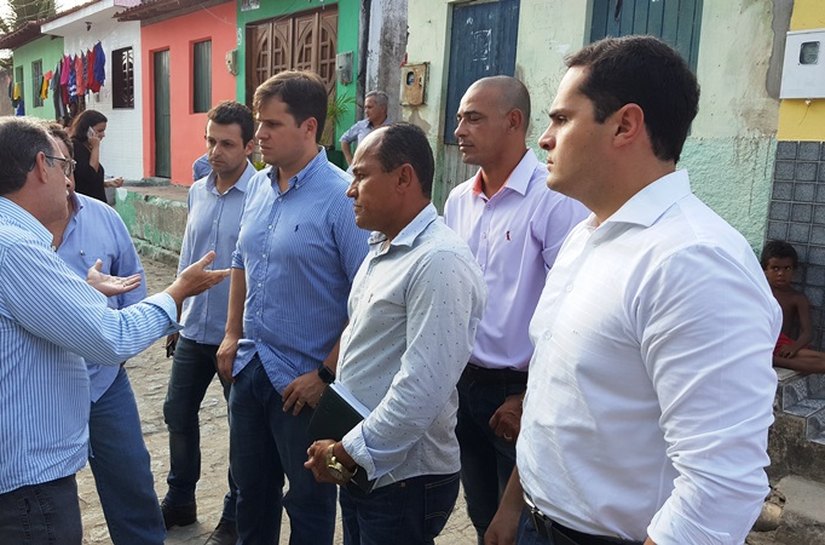Prefeitura de Marechal e Estado fazem visita técnica na Estação de Tratamento de Esgoto do bairro da Poeira